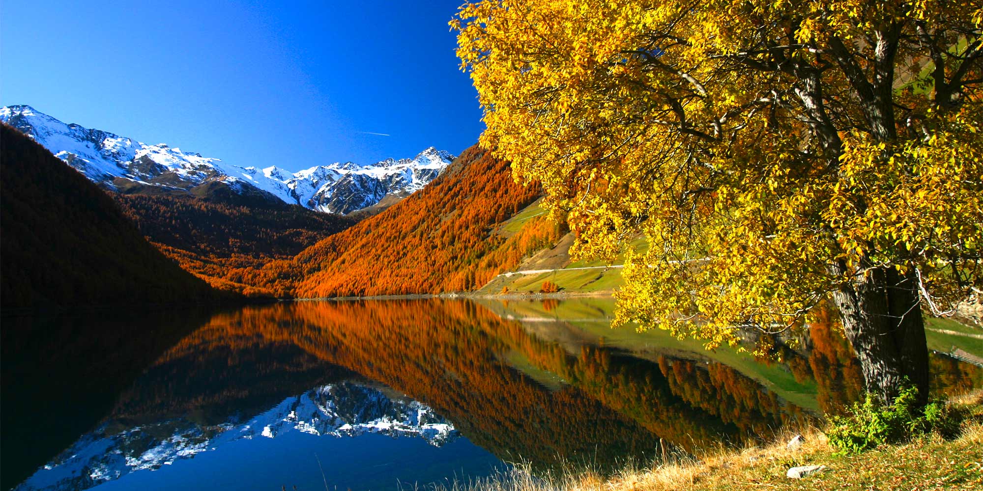 Herbst und Winter im Schnalstal