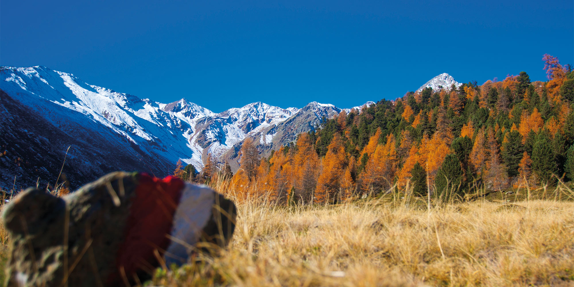 Herbst und Winter im Schnalstal